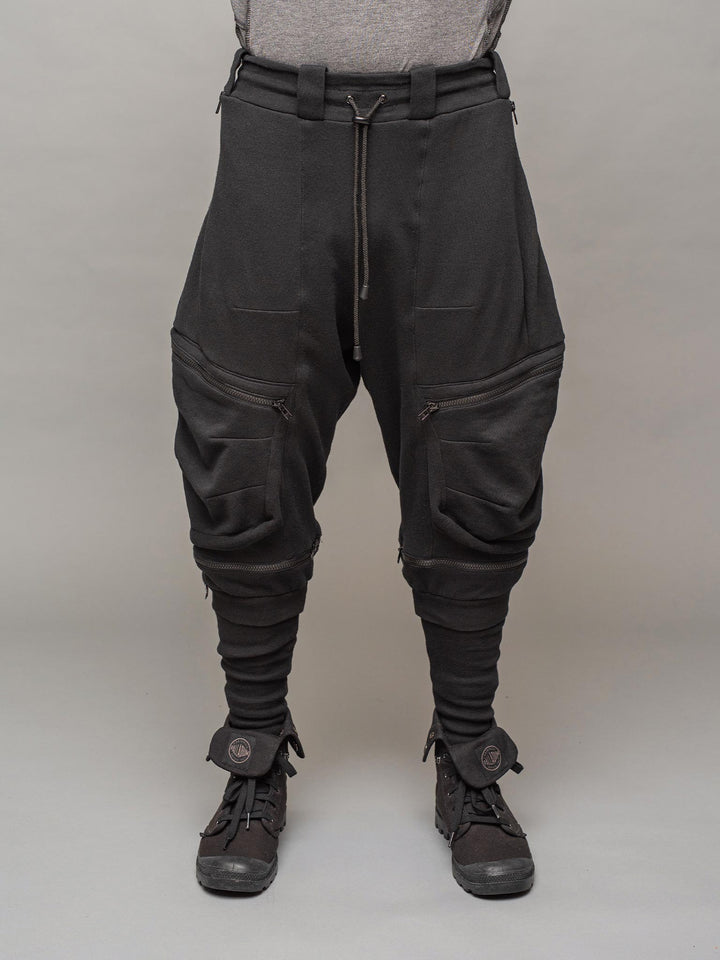 Front view of the Legion X joggers by Rags by Jak