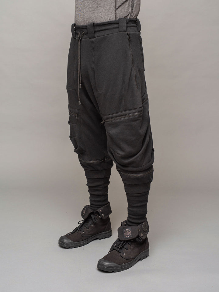 Front left view of the Legion X joggers by Rags by Jak