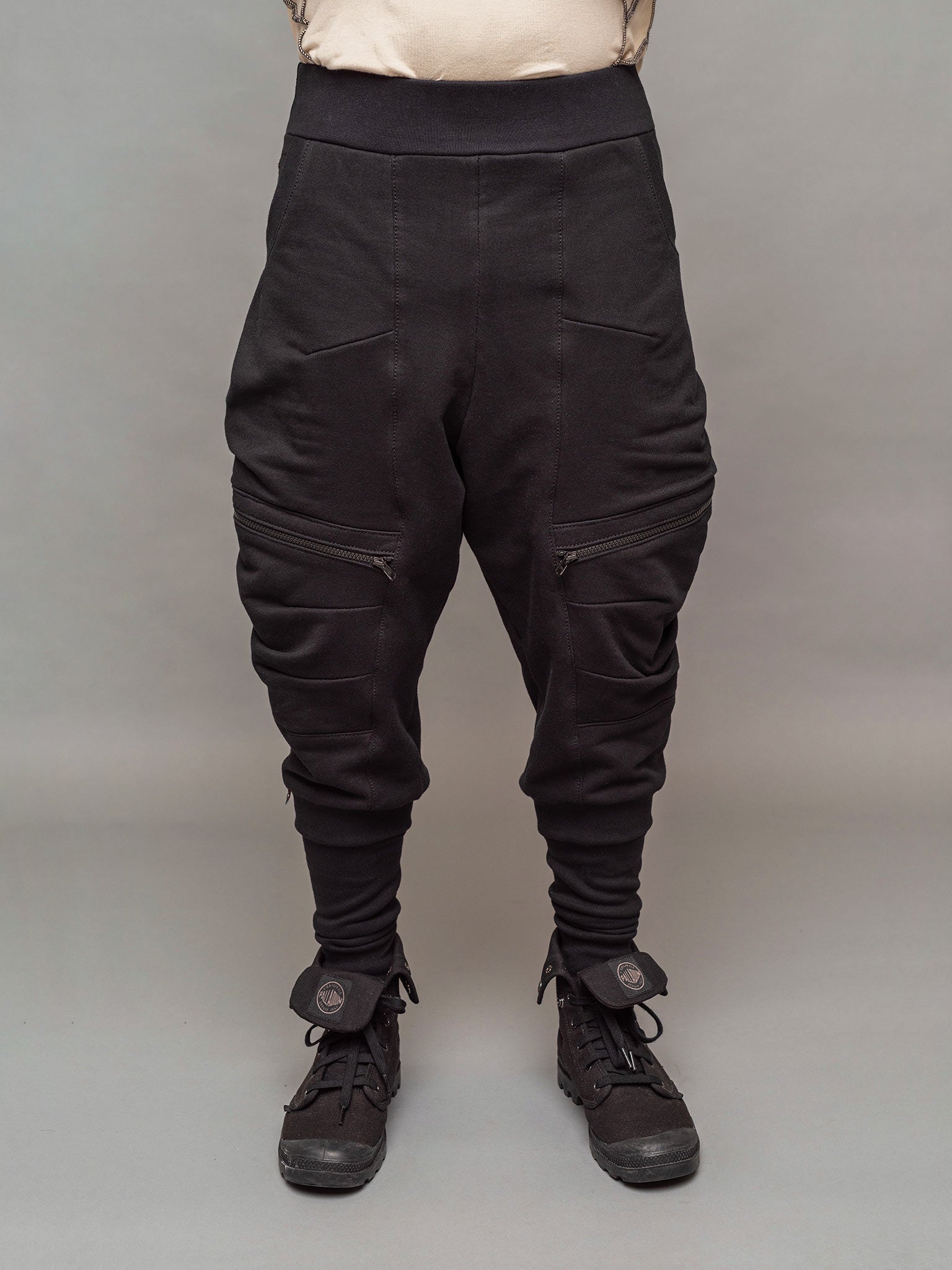 Men s Drop Crotch Joggers Rags by Jak