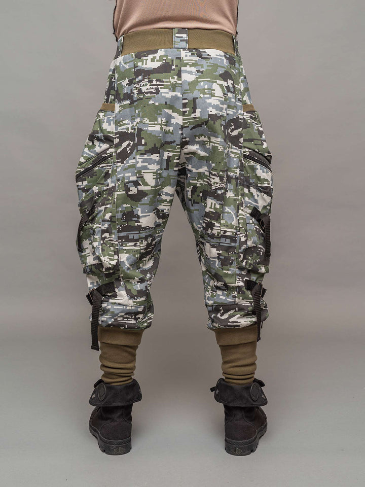 Back view of the Stealth cargos by Rags by Jak.